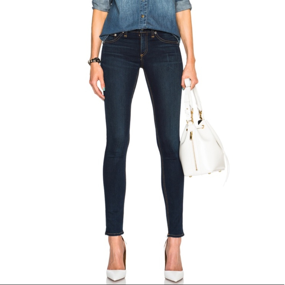 NWT Rag & Bone Mid-Rise Skinny Jeans
